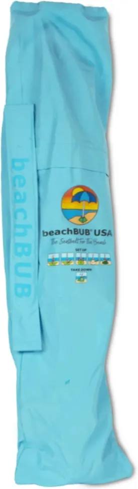 Beach Umbrella Bag - Waterproof & Foldable Beach Bag for Umbrellas with Wide Padded Shoulder Strap & Molded Carry Handle