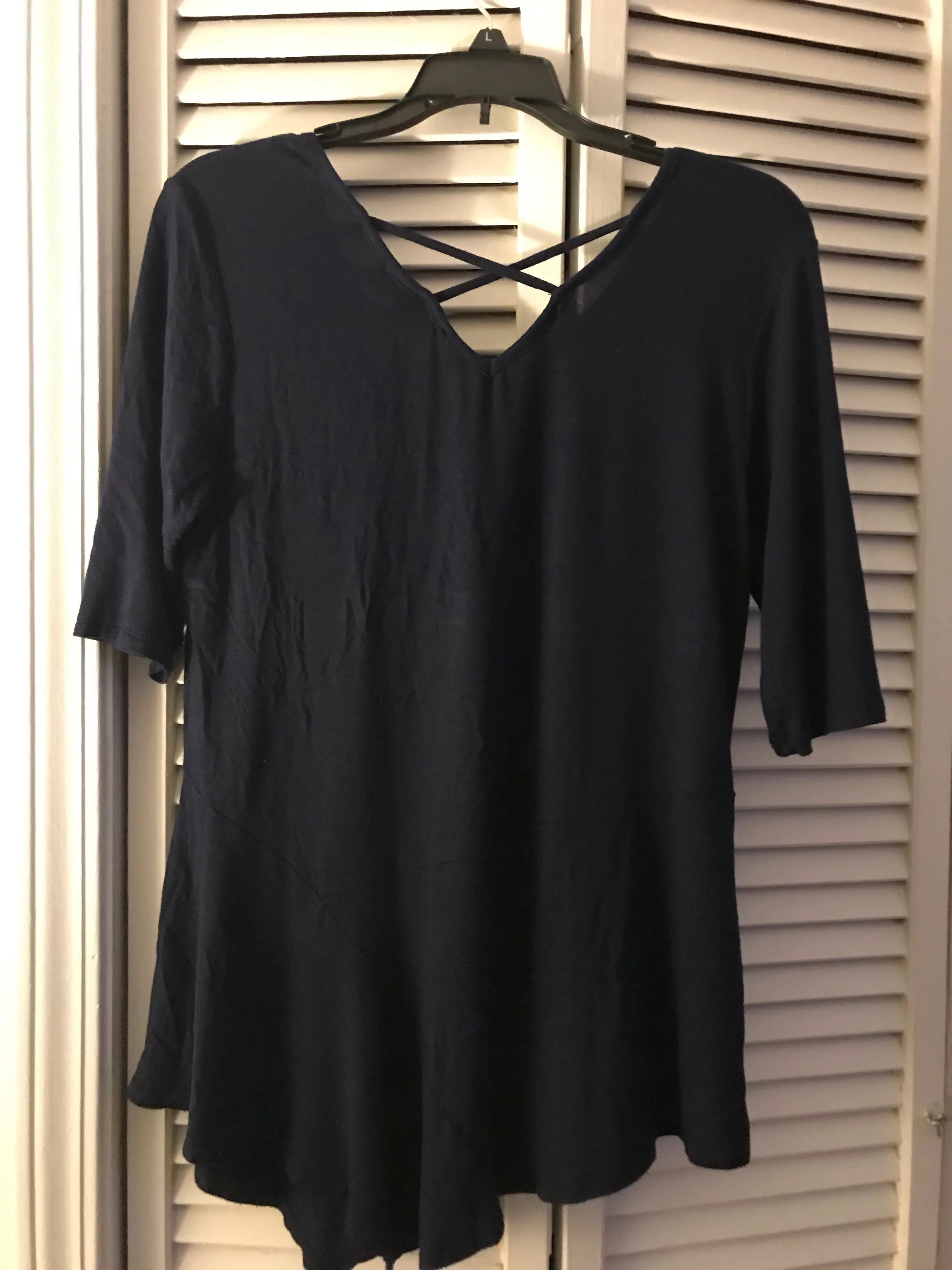 BLEU Brand Navy Criss Cross- Small