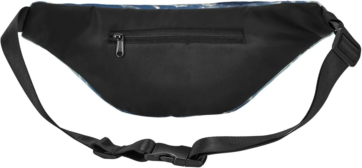Blue sky and white clouds Fashion Crossbody Appearance High capacity outdoor with Adjustable Comfortable Work Leisure Versatile, RXZER23