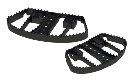 Burly Brand MX Passenger Boards - Black