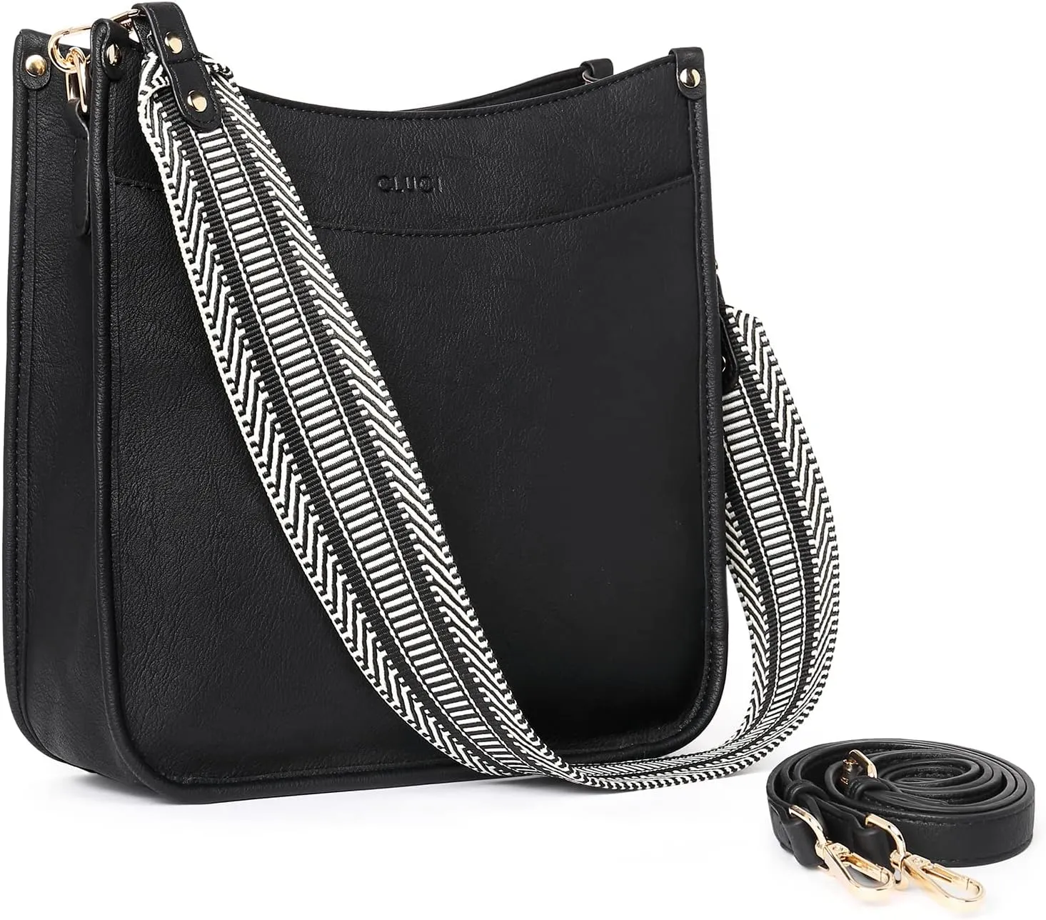 CLUCI Crossbody Bags For Women Trendy Fashion Shoulder Bag Vegan Leather Purse For Ladies with Adjustable Strap