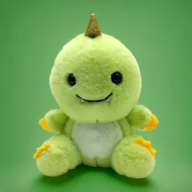 Dino Style Plush Keychain