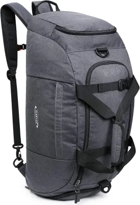 G4Free 40L 3-Way Duffle Bag Backpack Gym Bag for Men Women Sports Duffel Bag with Shoe Compartment Travel Backpack Luggage