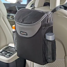 High Road SnackStash Soft Car Cooler Bag for Cold and Hot Food Transport - Insulated Cooler Bag for Car, SUV, Truck or Van with Storage Pocket and Bottle Holders