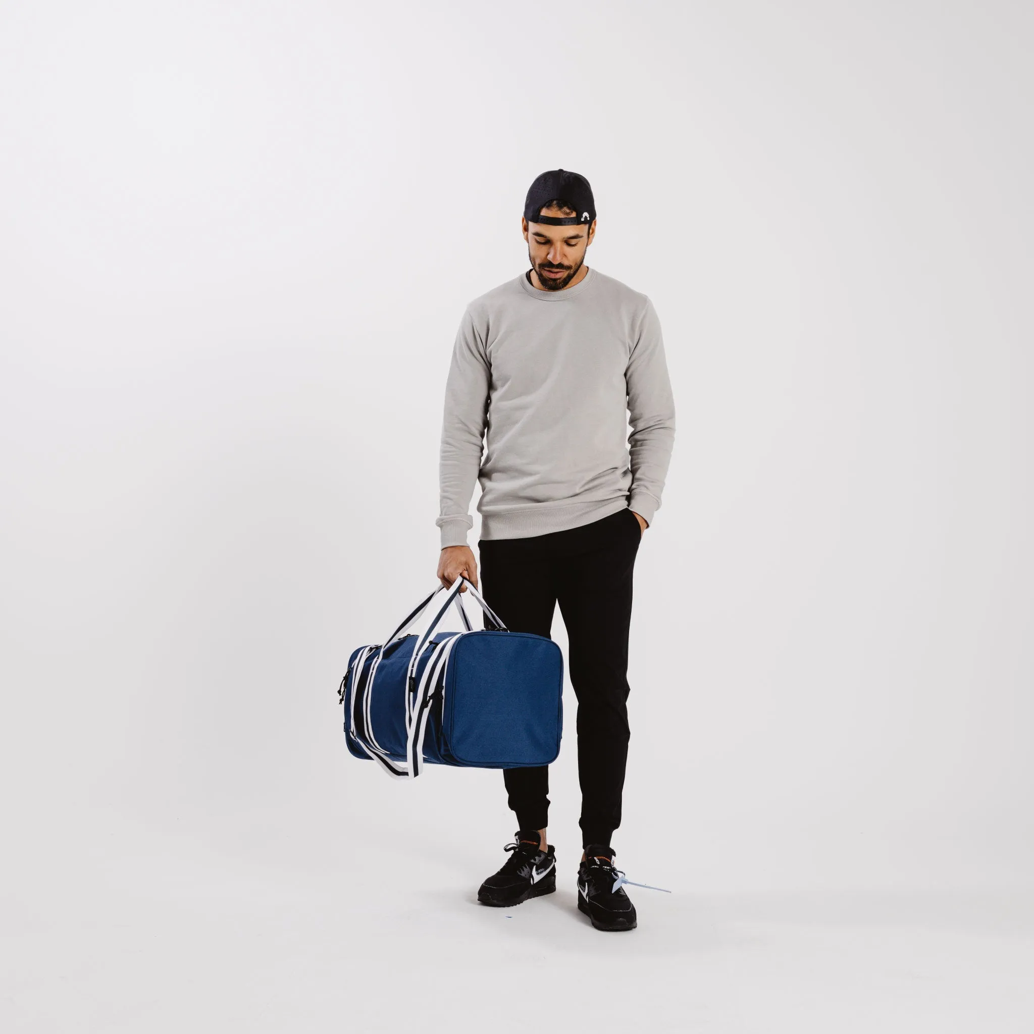 Jones Sports Co. Letterman Duffle - Navy