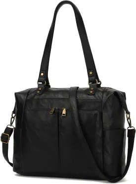 KouLi Buir Purses for Women, PU Leather Handbag Multiple Pockets Shoulder Bag Designer Hobo Bucket Roomy Crossbody Tote Bag
