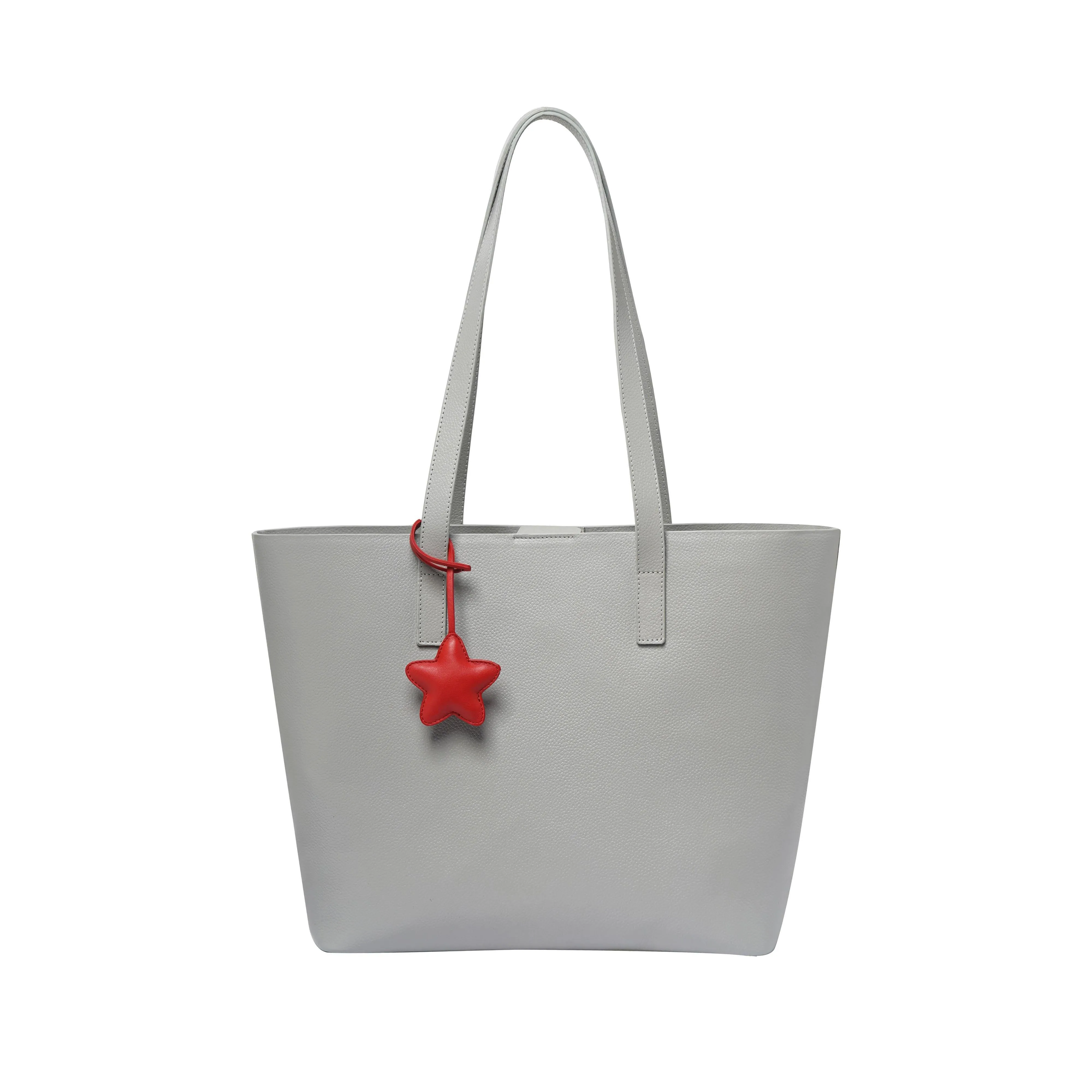 LC-311-RD STAR RED LEATHER CHARM