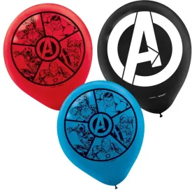 Marvel Avengers Powers Unite Balloons - Pack of 6