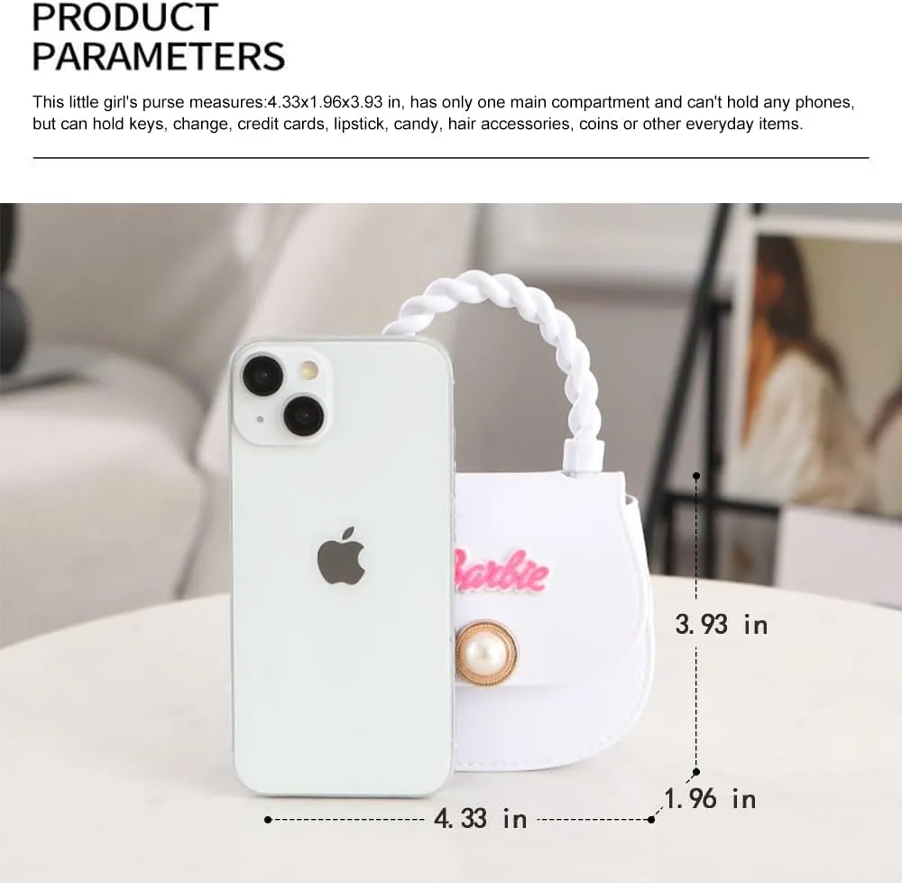 Mini Jelly Purse Handbag Shoulder Bag with Magnetic Button Wallet for Girls