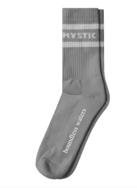 Mystic Brand Socks Light Grey Melee