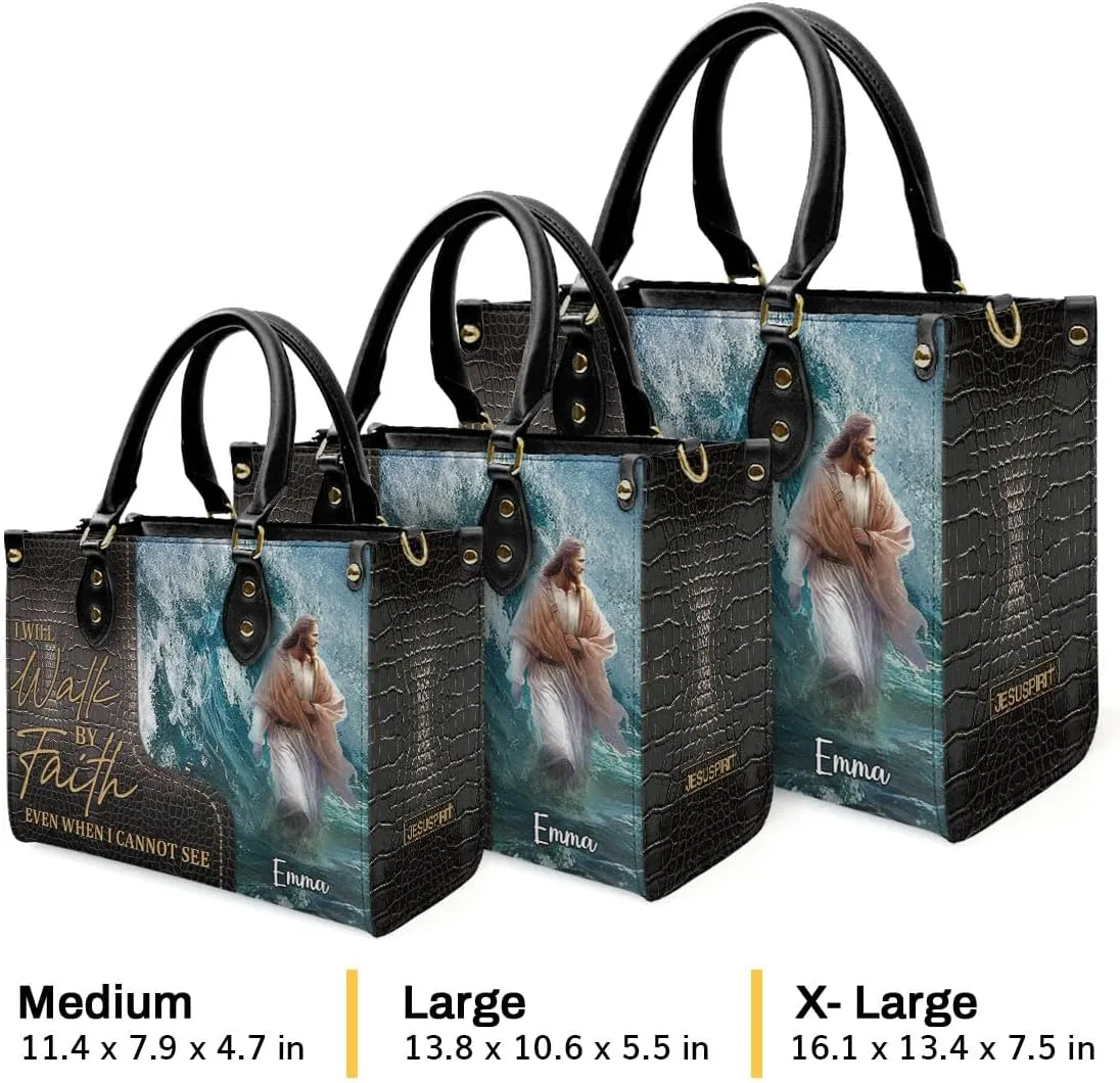 Personalized Leather Handbags For Woman - Christmas Gifts For Women - Christian Gifts