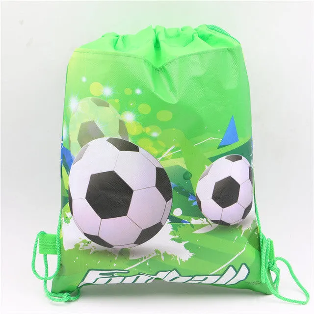 Pokemon Go Decoration Birthday Party Soy Luna Non-Woven Fabric Drawstring Minnie\Mickey Gift Bags Pikachu\Ninja Turtle Supplies