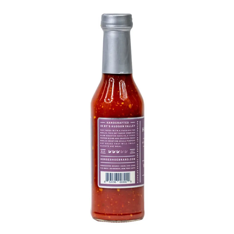Roasted Garlic Hot Sauce | Horseshoe Brand