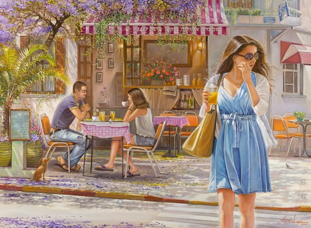 Romantic cafe on Shenkin Street