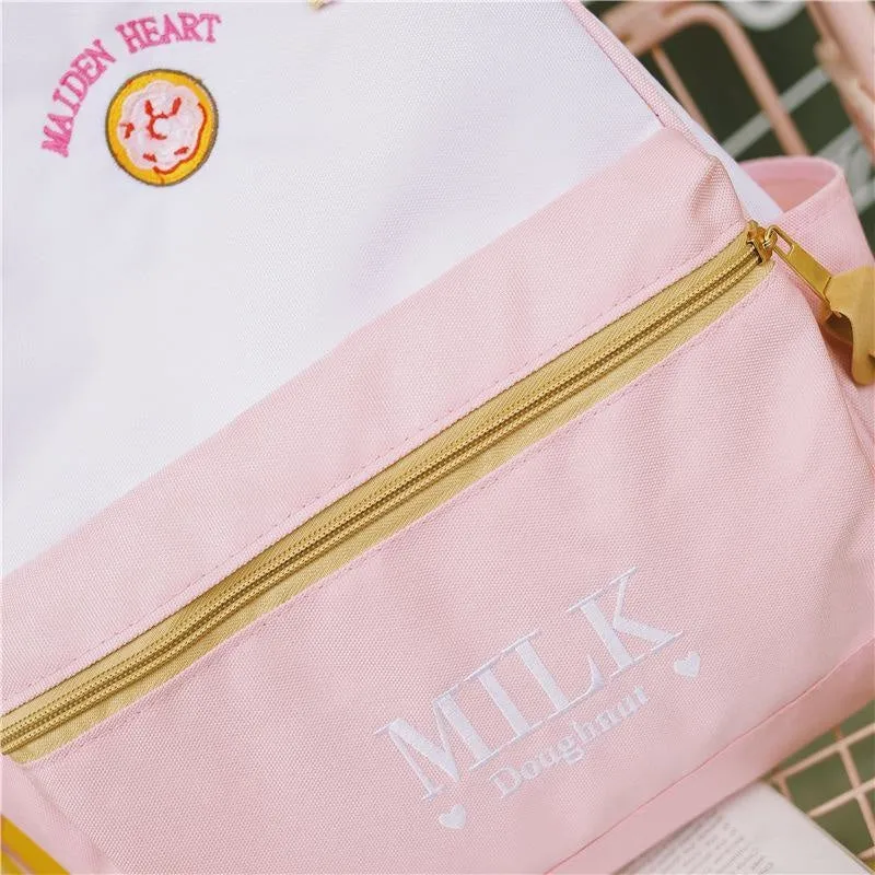 Strawberry Milk Backpack (5 Colors)