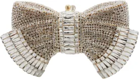 UMREN Womens Elegant Butterfly Rhinestone Evening Bags Luxury Crystal Clutch Wedding Party Cocktail Handbag Purse