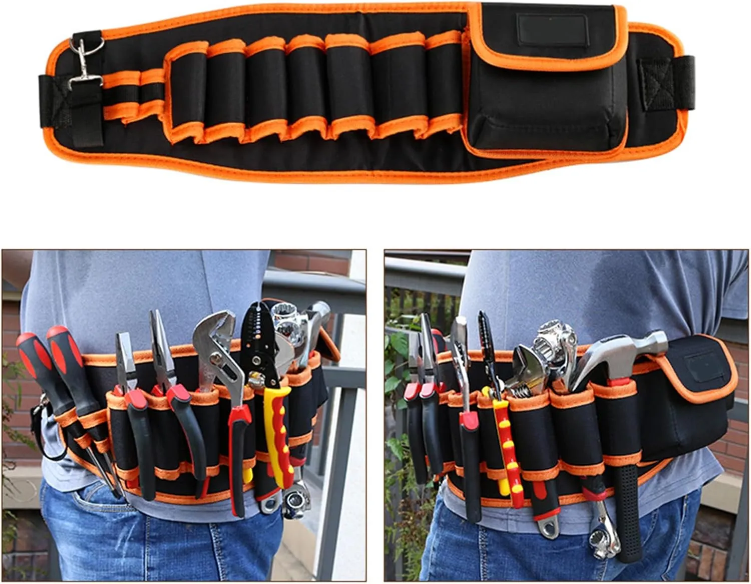 Waist Tool Bag Aprons Organizers Garden Tool Pouches With Storage Pockets Craftworks Electrician Tool Accessories