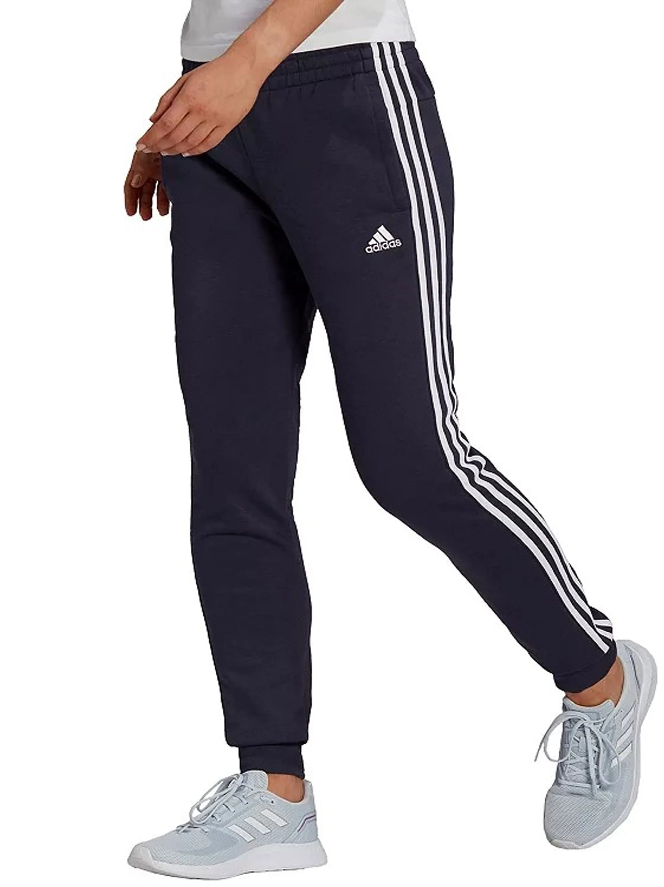 Women's Brand Logo Embroidered Sweatpants,Navy